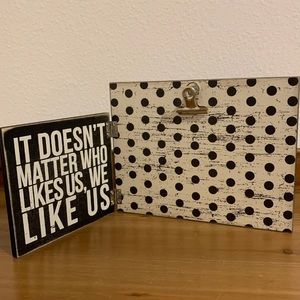 Hinged Wooden Picture Frame